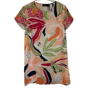 MINKPINK Multicolor Tropical Print Dress